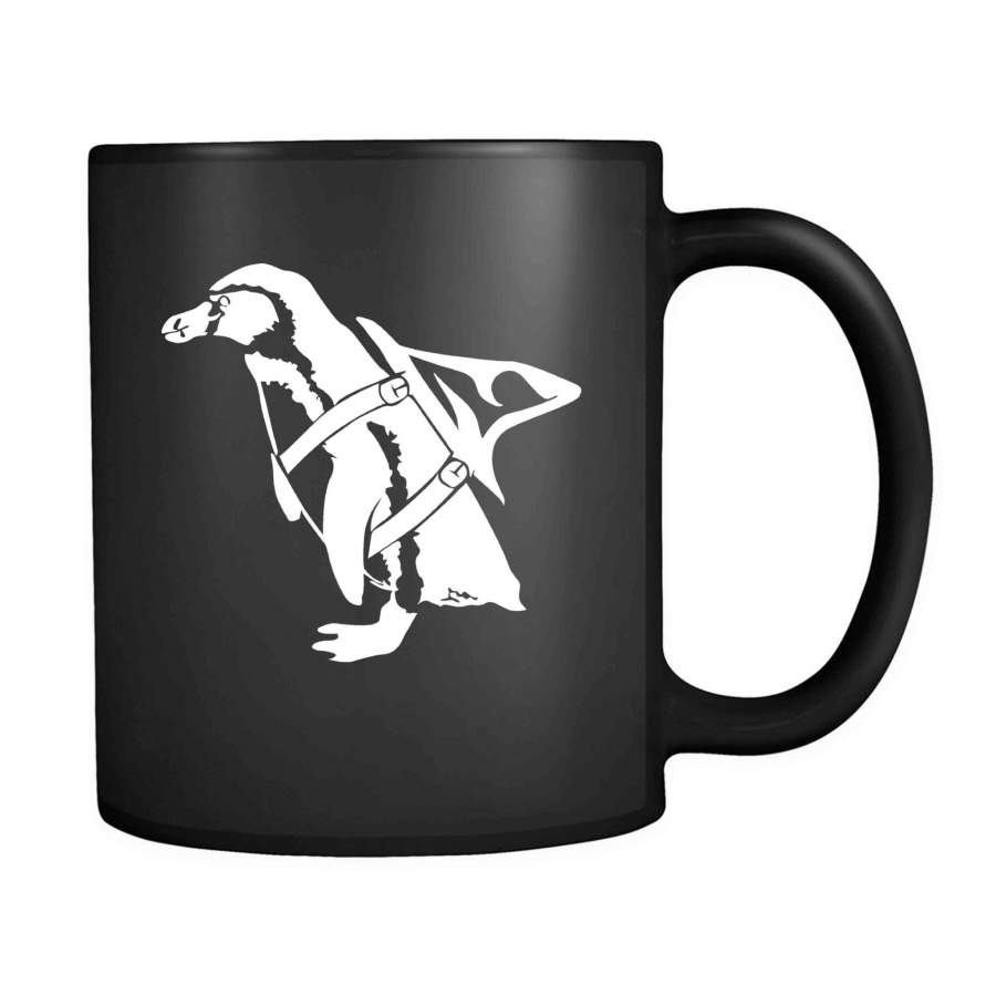 Penguin Shark 11oz Mug