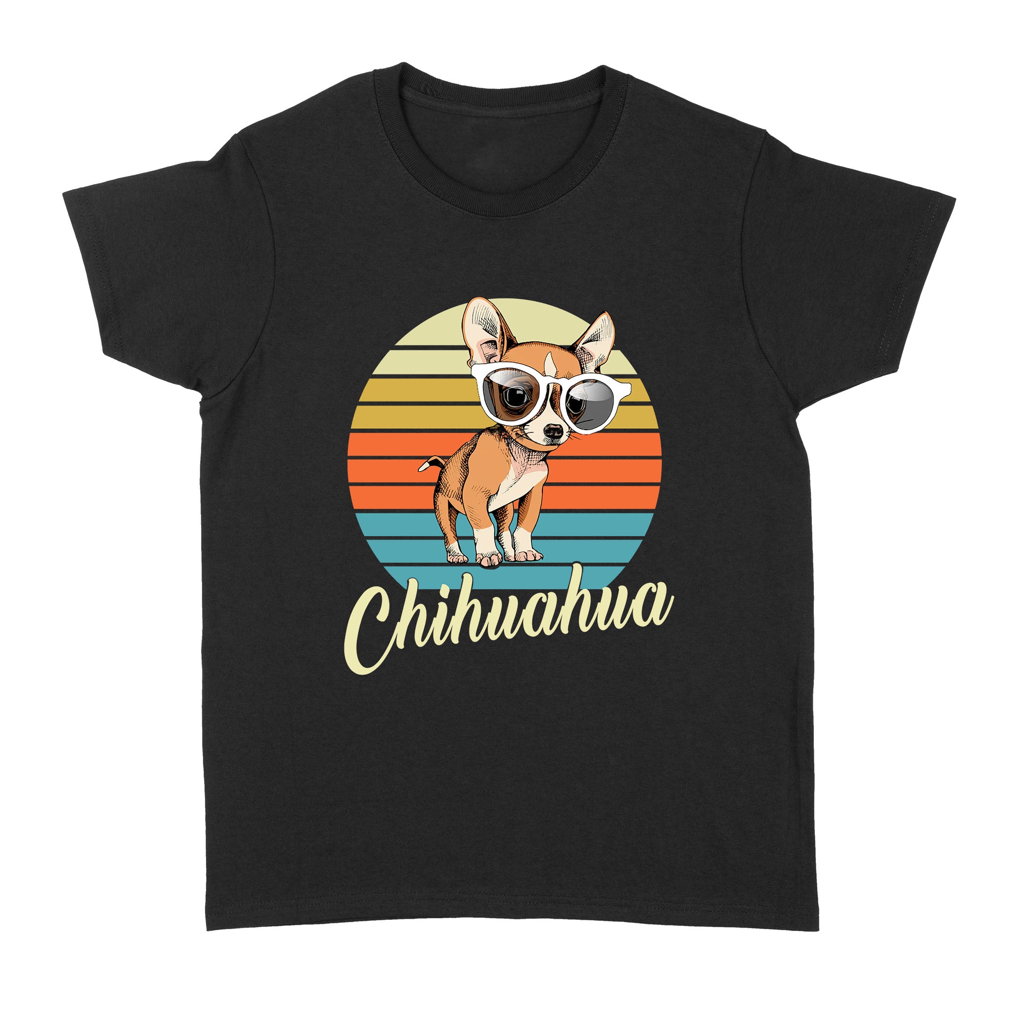 Funny Chihuahua Vintage Retro – Standard Women’s T-shirt