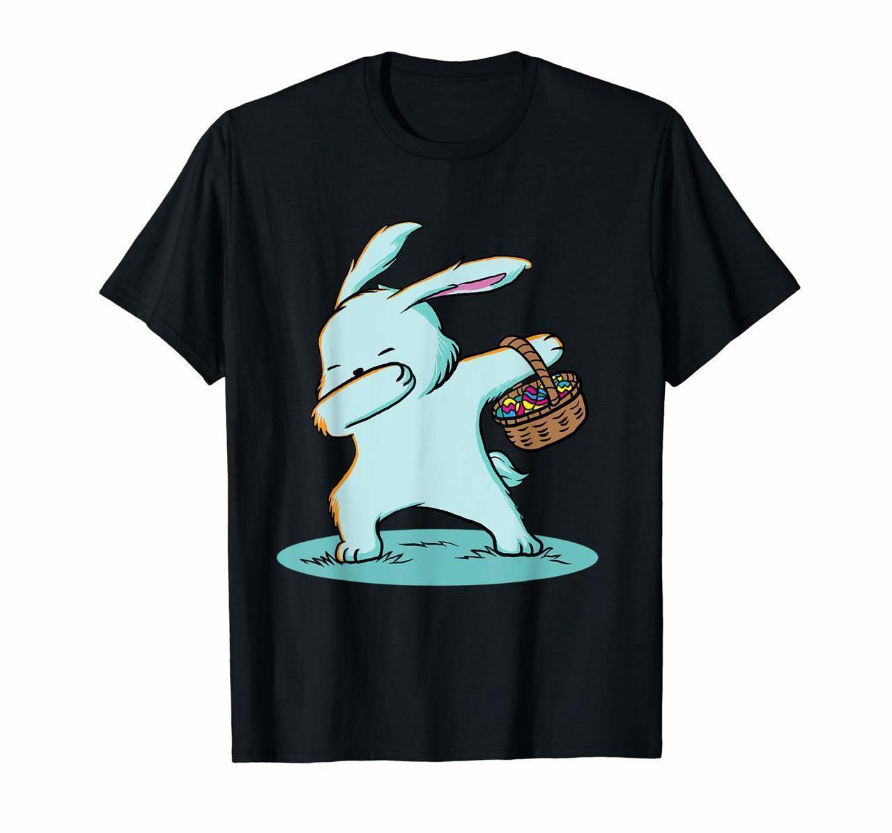 Dabbing Easter Bunny Dab T-Shirt For Boys And Girls