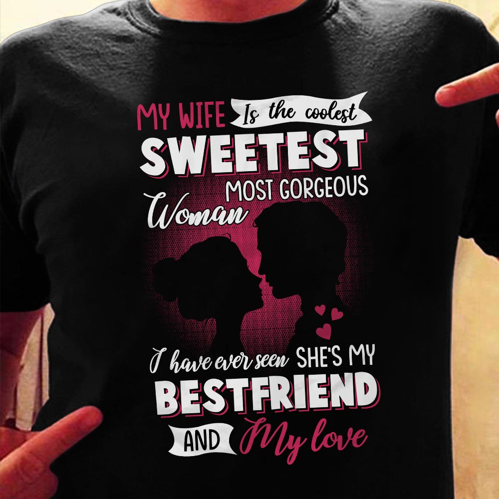 Couple Husband Wife Coolest T Shirt TID DB258 81O60