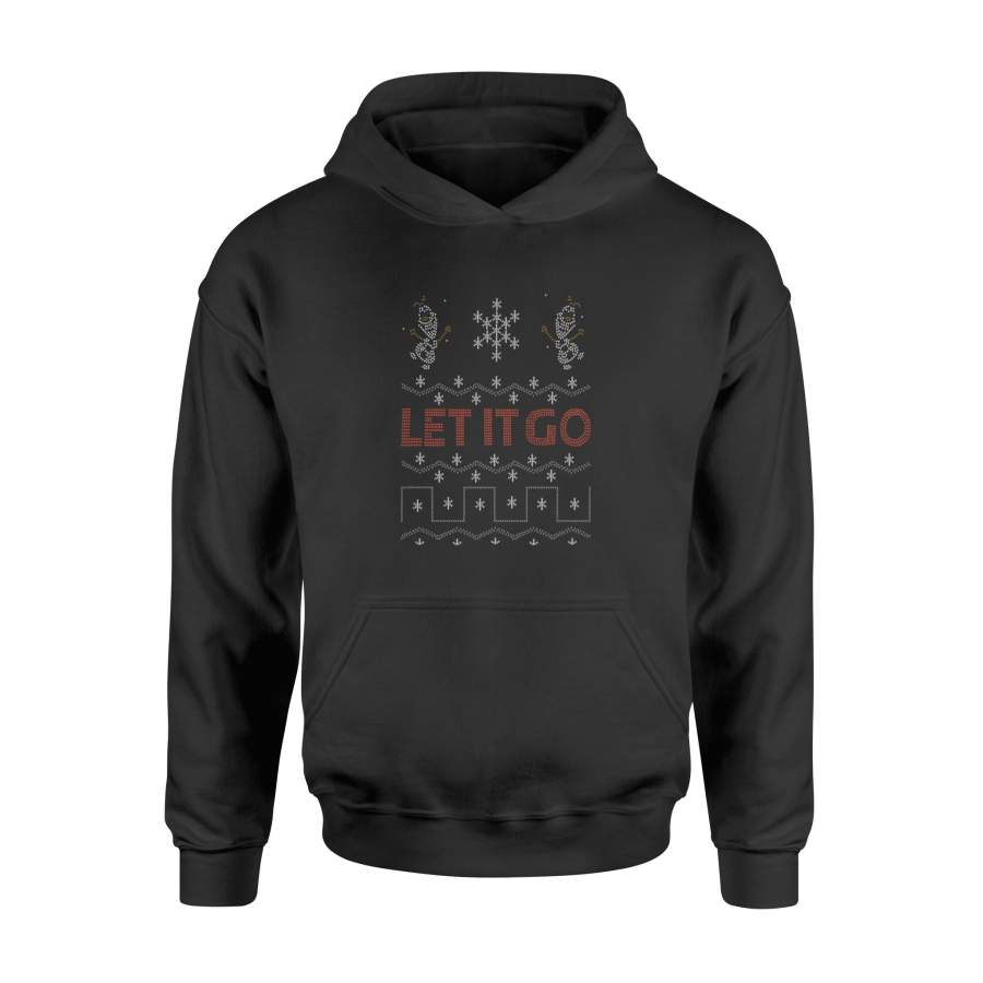 Let It Go Ugly Christmas Sweater Hoodie