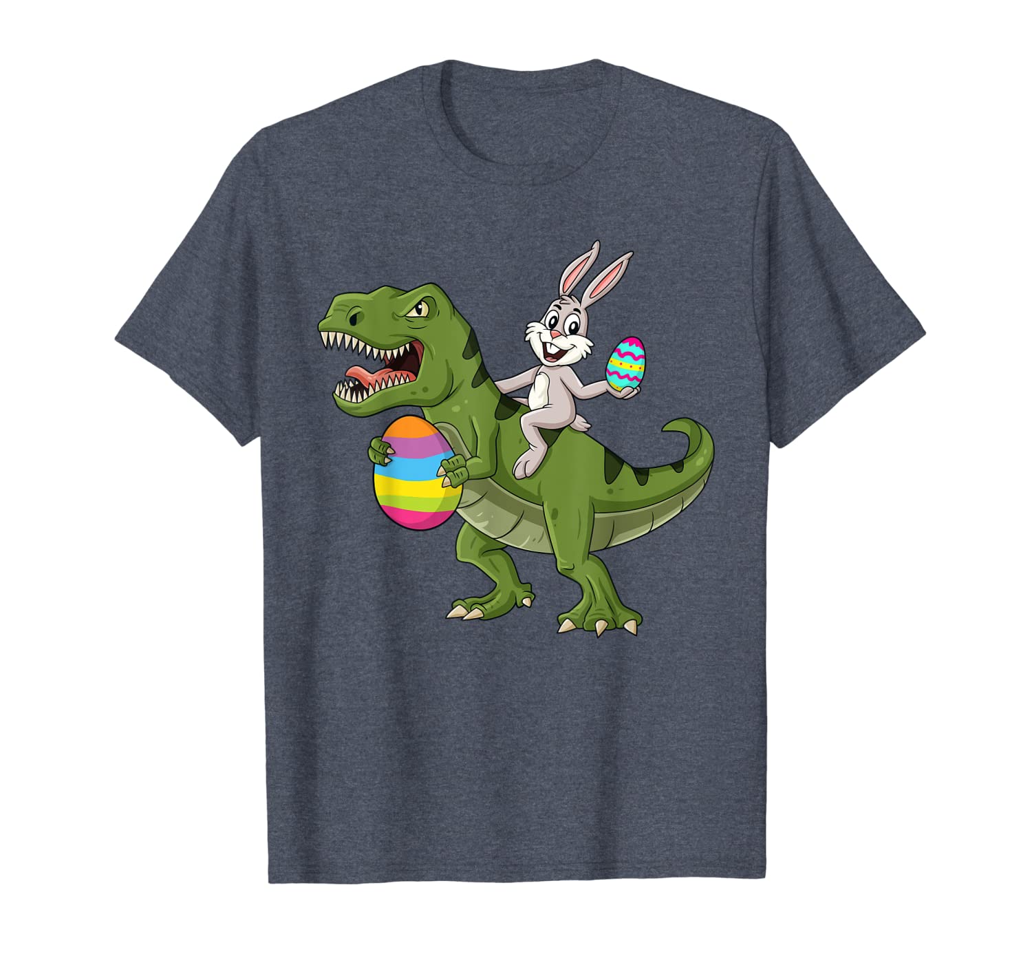 Rabbit Riding T Rex Easter Egg Boys Girls Kids T-Shirt  ,Sweatshirt ,Hoodie