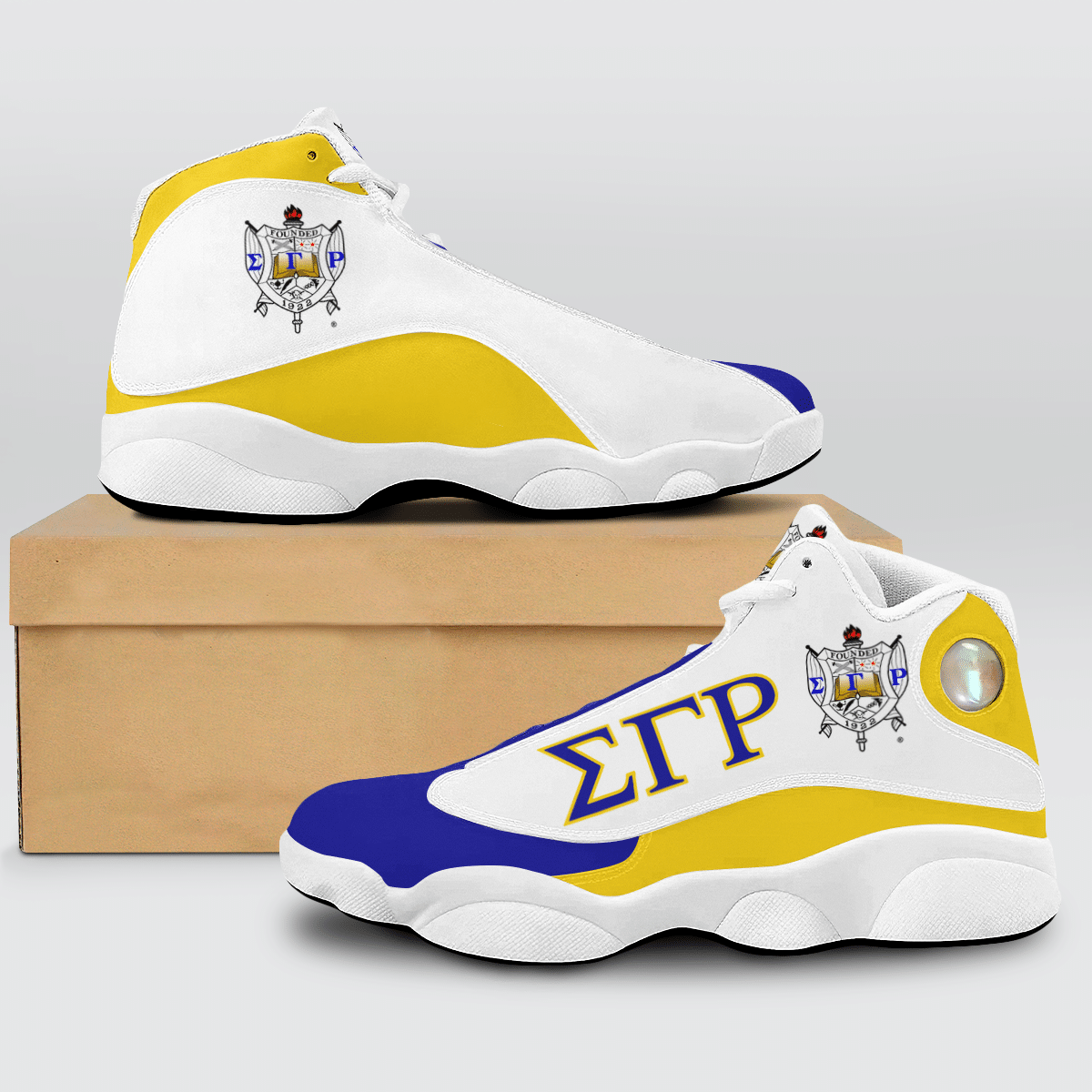 Sigma Gamma Rho Basketball Sole Shoes