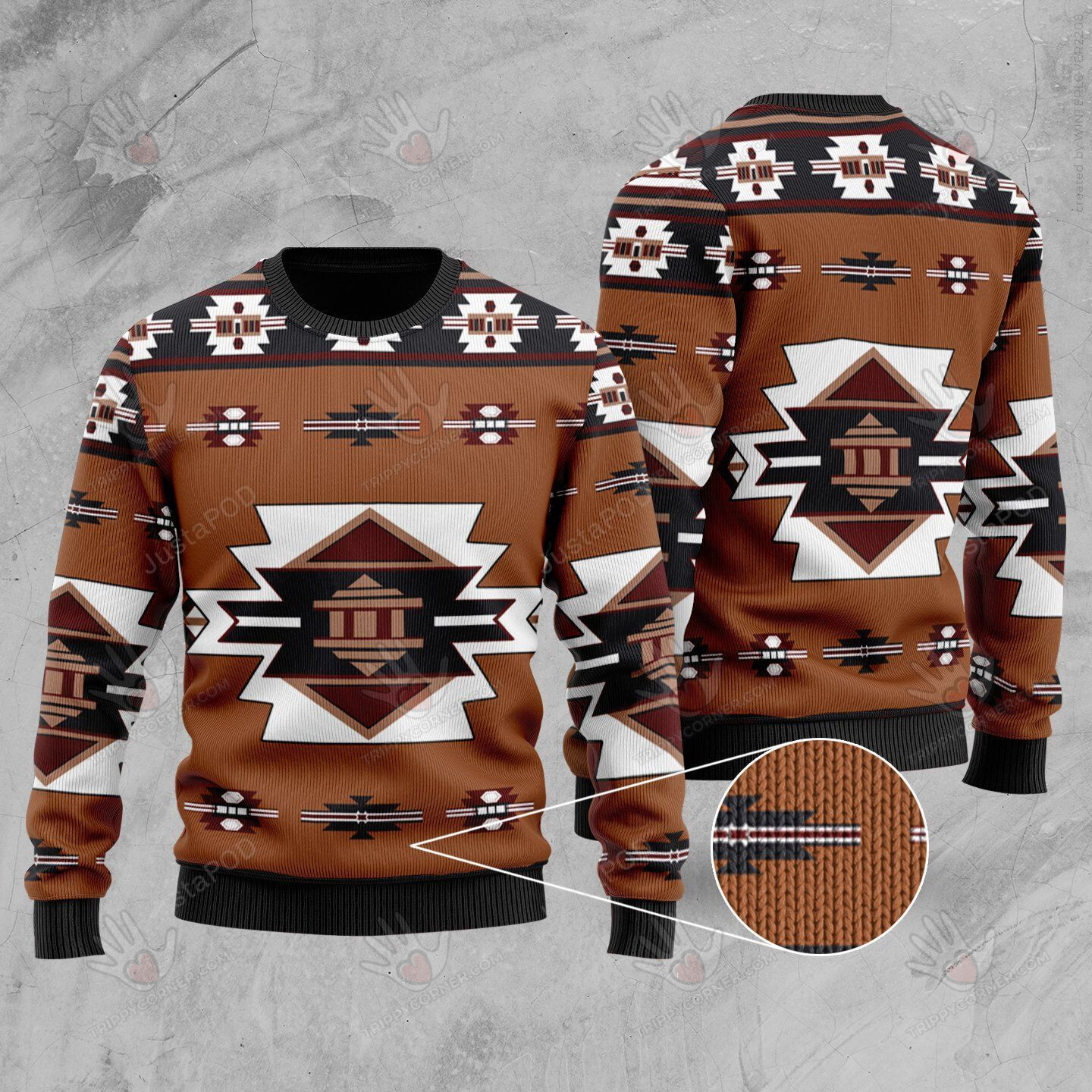 United Tribes Native American Ugly Christmas Sweater, All Over Print… Ugly Sweater Christmas Gift