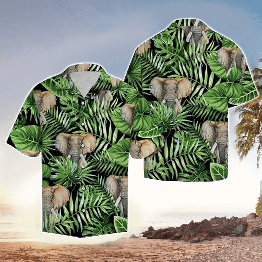 Elephant Hawaii Shirt For Lover Aloha Ha53230