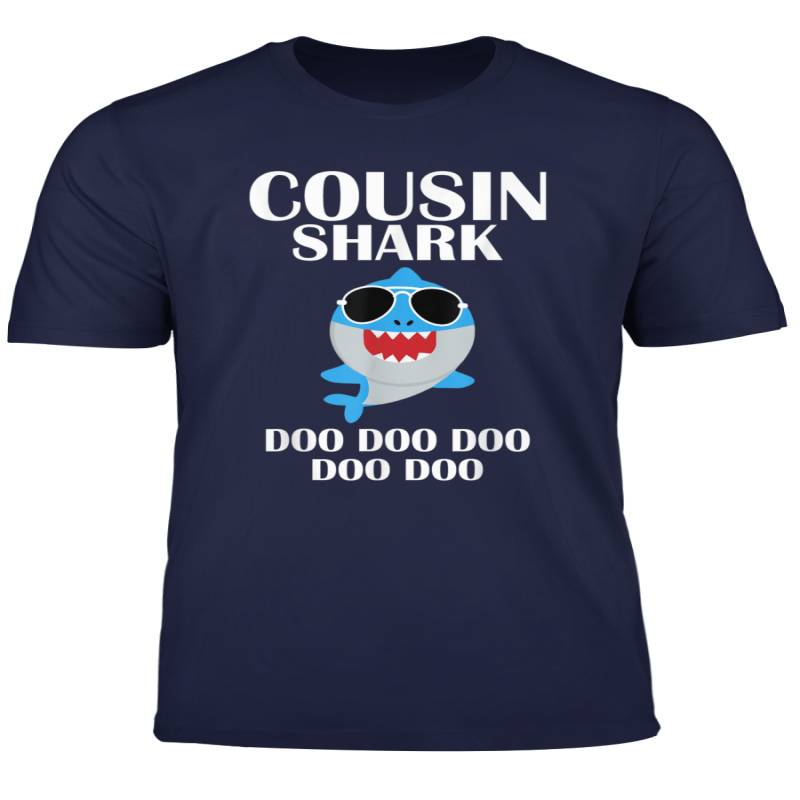 Cousin Shark T Shirt Doo Doo Doo Fathers Day Cousin Shirt