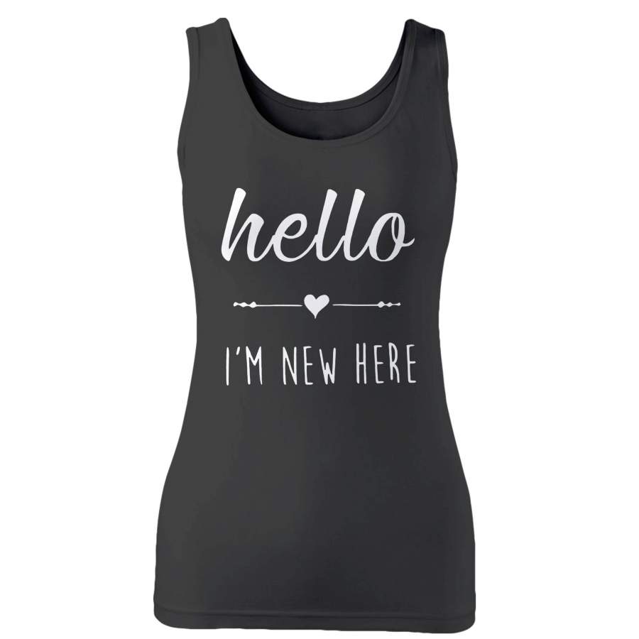 Hello I’m New Here Woman’s Tank Top