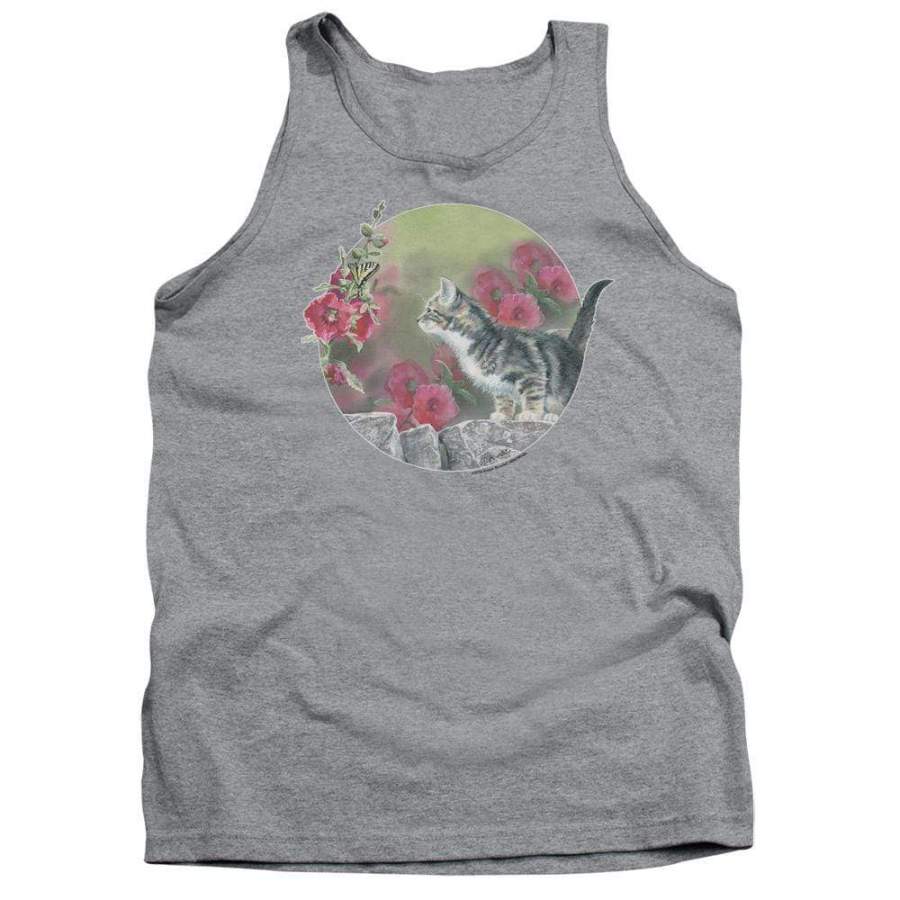 Wild Wings Kitten Flowers Men’s Tank