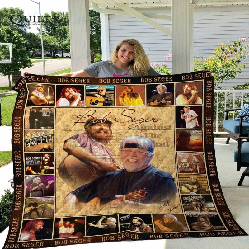 Tlmus Bob Seger Quilt Blanket