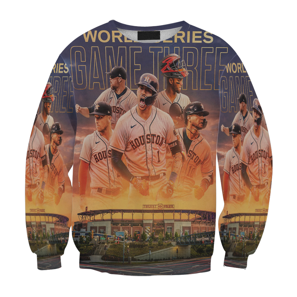 Houston Astros Team World Series V2 Gift For Fan 3D Full Printing Sweatshirt