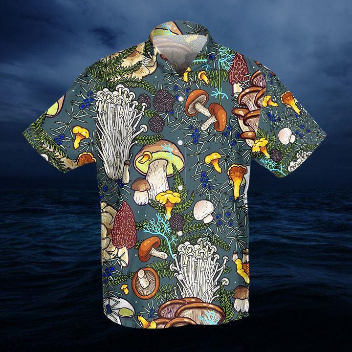 Mushroom Hawaiian Shirt | Unisex | Adult | Hw5466 – Jamestees Store