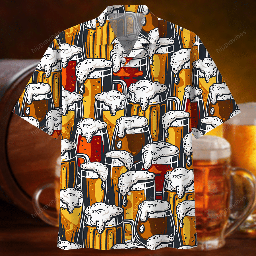 Happy Moment With Your Beer Hawaii Shirt Ha18456