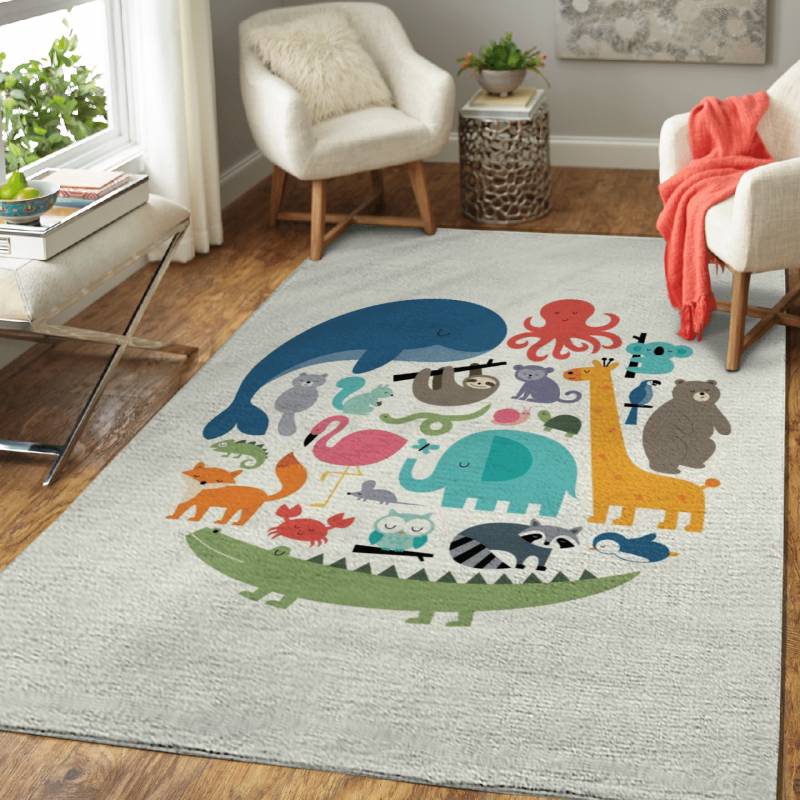 We Are One – Fancy Animal Area Rug Carpet