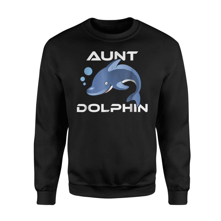 Cartoon Miami Aunt Dolphin Sweatshirt