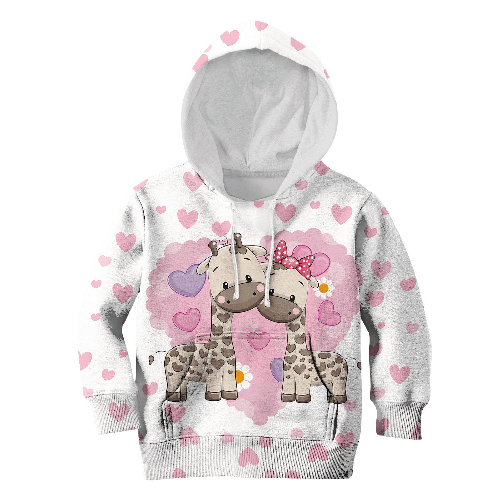 Happy Giraffe Kid Custom Hoodies T-Shirt Apparel