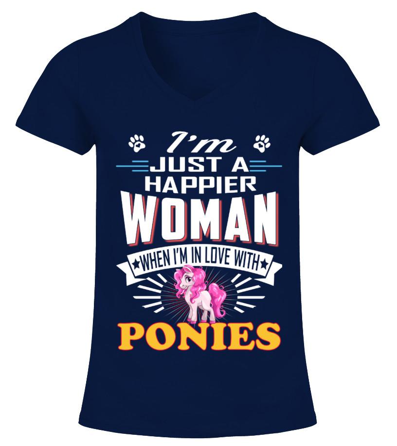 Ponies Animals Lover T Shirts C-Ryhp2