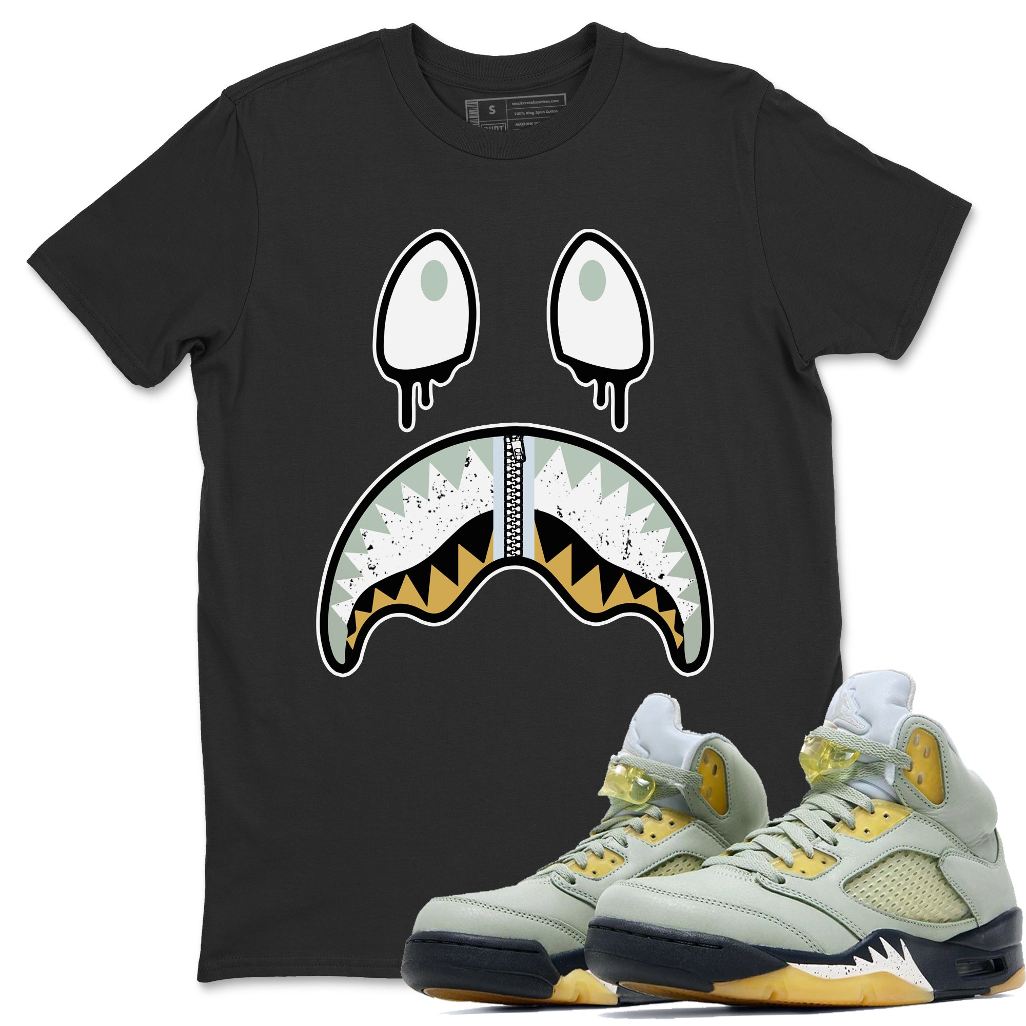 Shark Face T-Shirt – Air Jordan 5 Jade Horizon