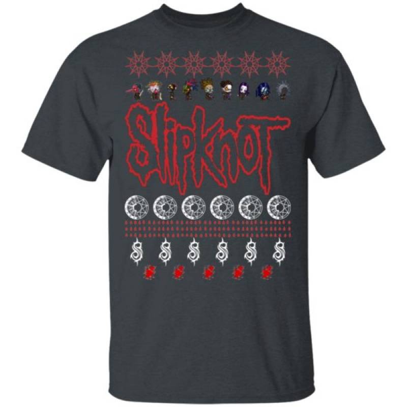 Slipknot Ugly Christmas Sweater Hoodie Ls