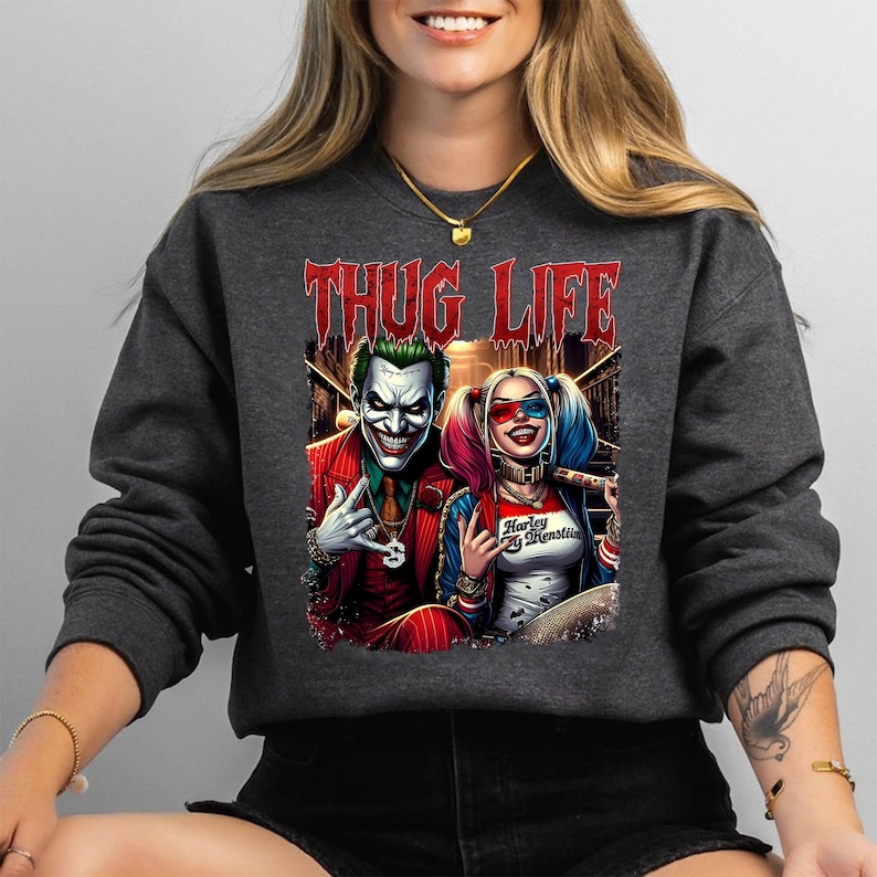 Modern Thug Life Horror Movie Shirt, Movie Killer Shirt, Scary Halloween Sweatshirt, Horror Friend Tee, Retro Halloween Vibes Hoodie