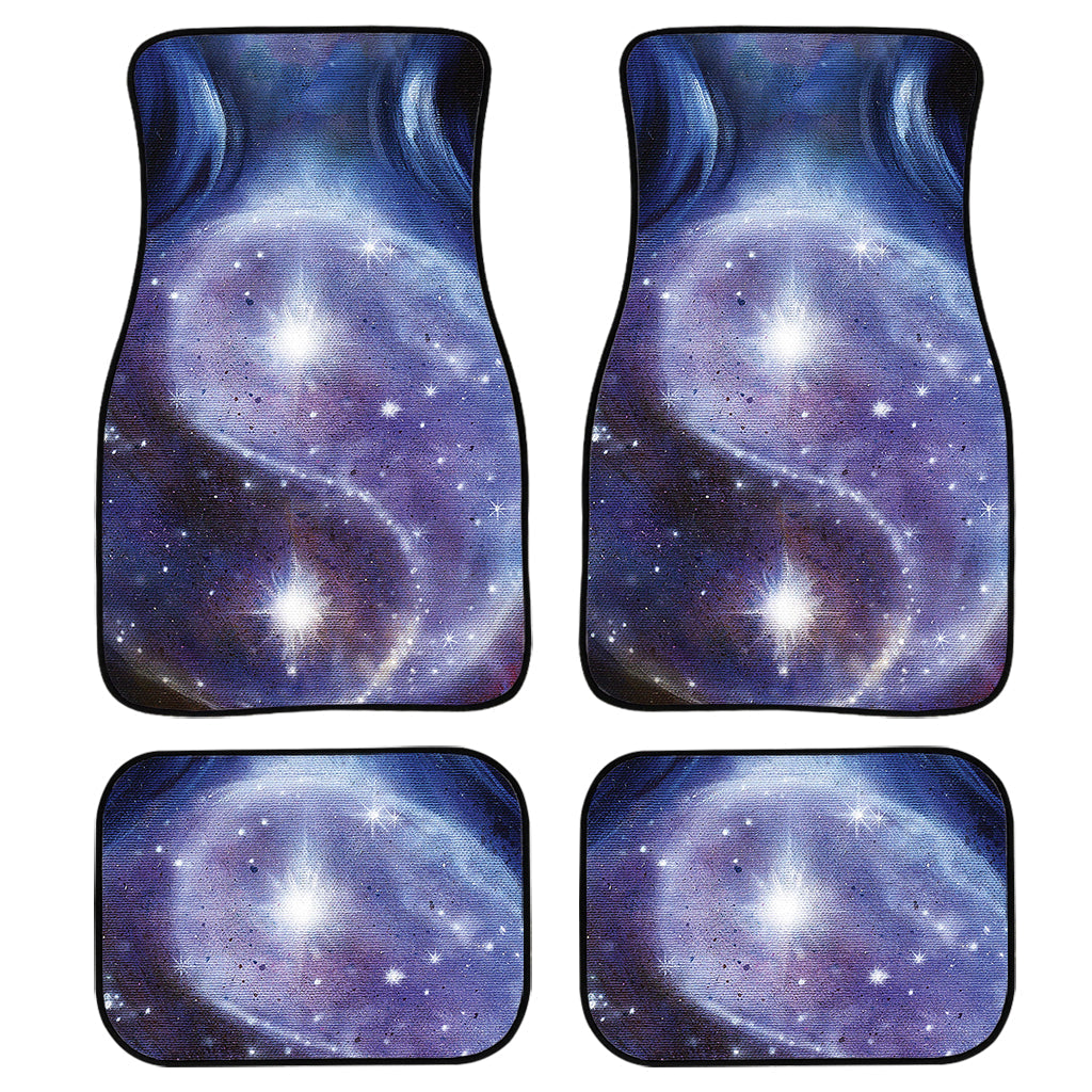 Woman Space Yin Yang Painting Print Front And Back Car Floor Mats, Front Car Mat