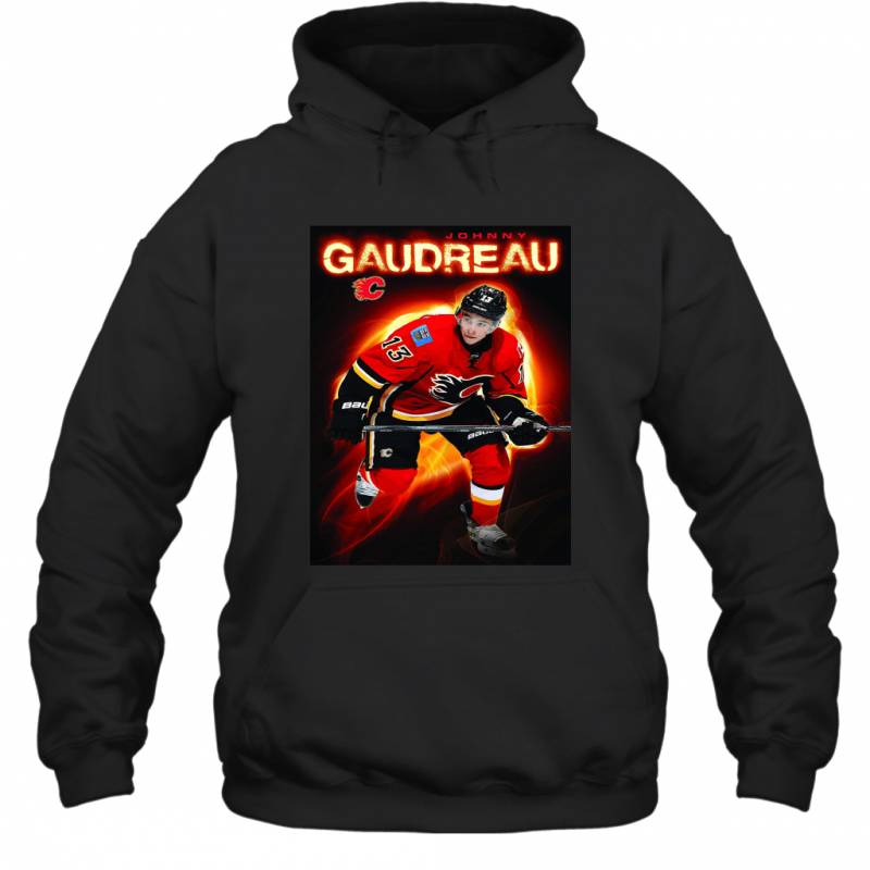 International Calgary Flames Johnny Gaudreau Premium Wall Hoodie