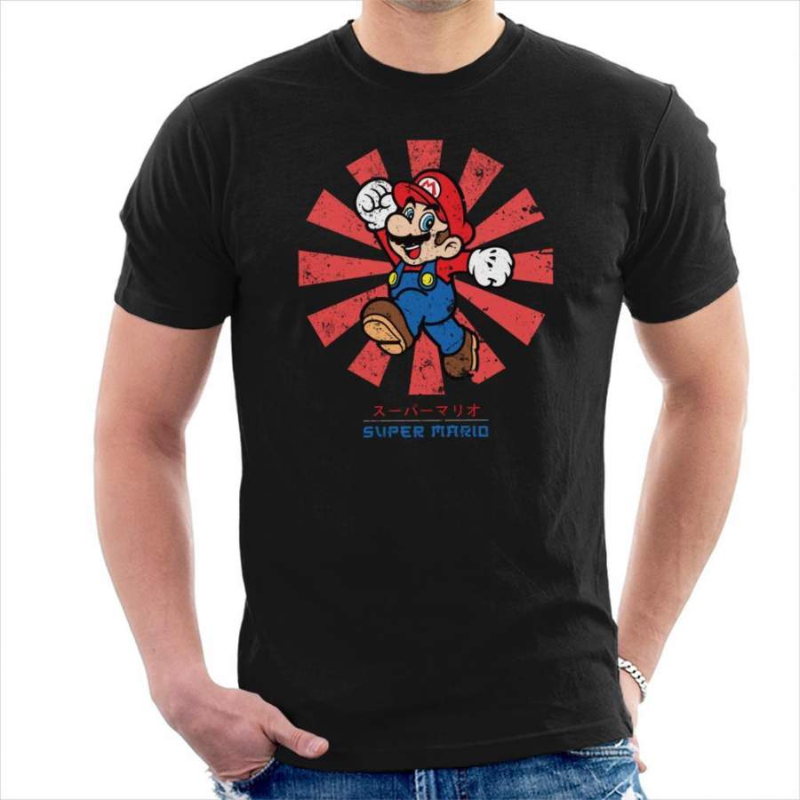 Super Mario Retro Japanese Men’s T-Shirt