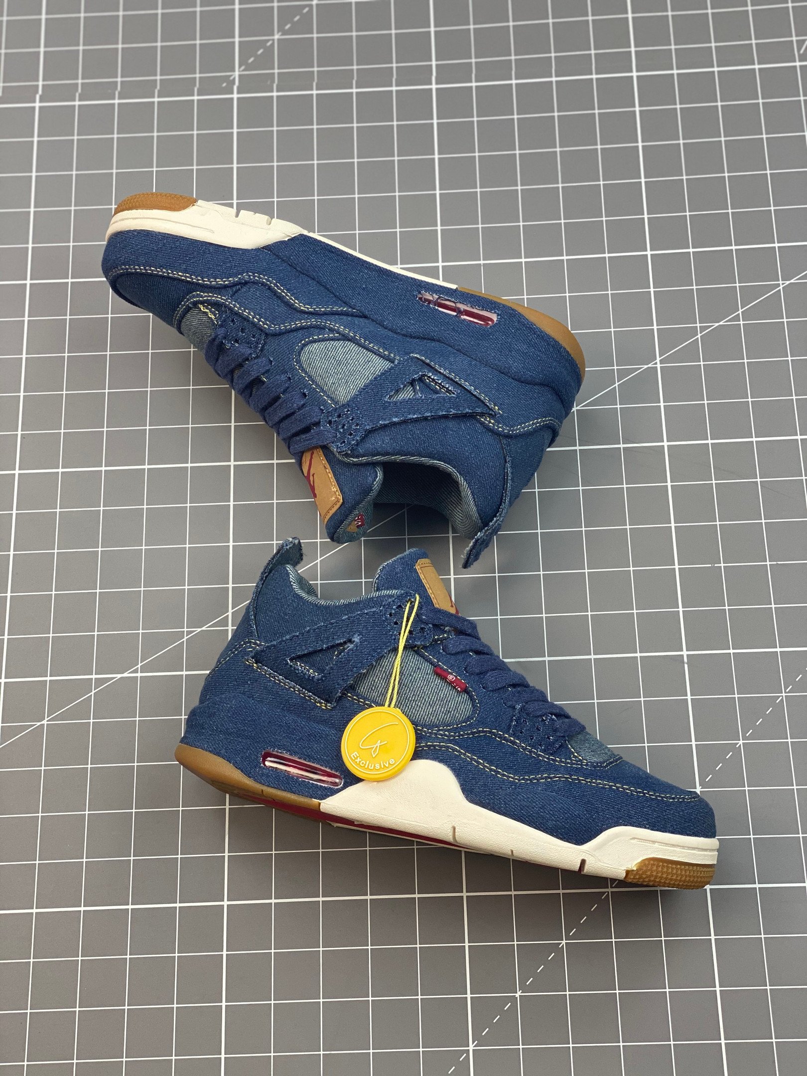 Nike Levi’s x JD 4 Retro ‘Denim’ Shoes Sneakers SNK798877758