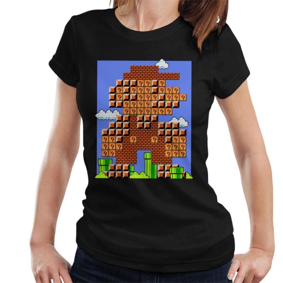 Block Super Mario Bros Women’s T-Shirt