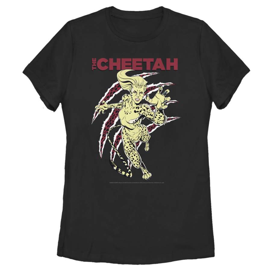 Wonder Woman 1984 Women’s The Cheetah Attack  T-Shirt