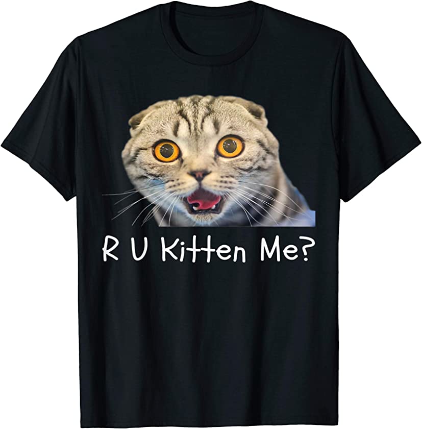 R U Kitten Me Funny Cat T-Shirt