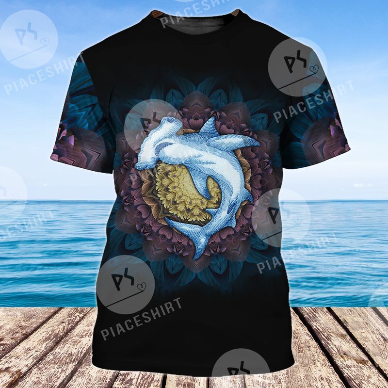 Cool Great Hammerhead Shark For Shark Lovers 3D Full Print Tshirt