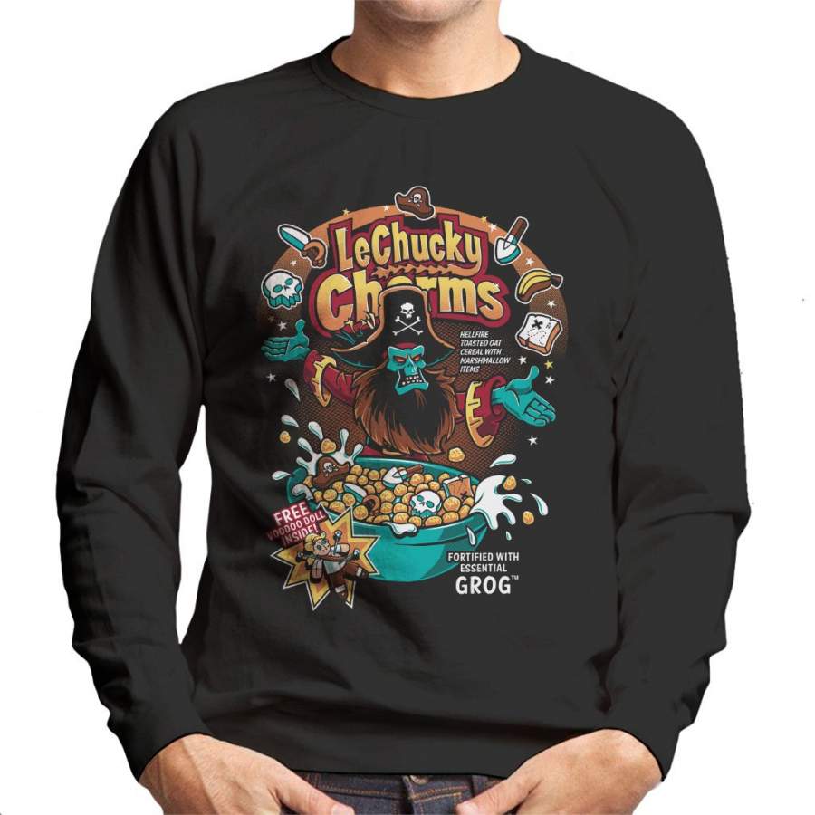 Monkey Island LeChucky Charms Men’s Sweatshirt