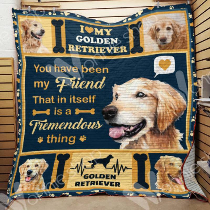 Golden Retriever Dog Blanket DCB0302 90O35