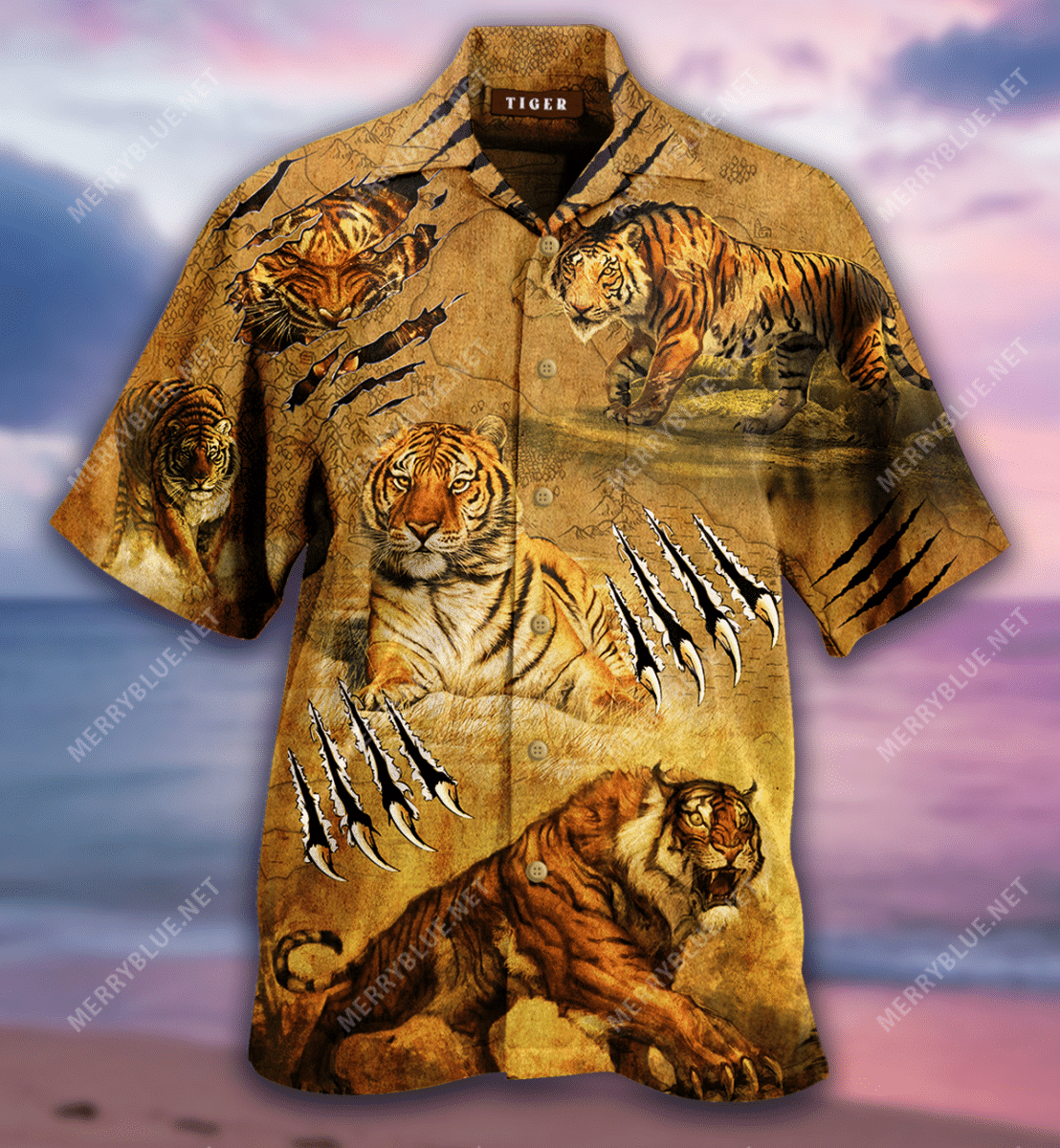 Order Tiger Claw Hawaii Shirt Ha61345