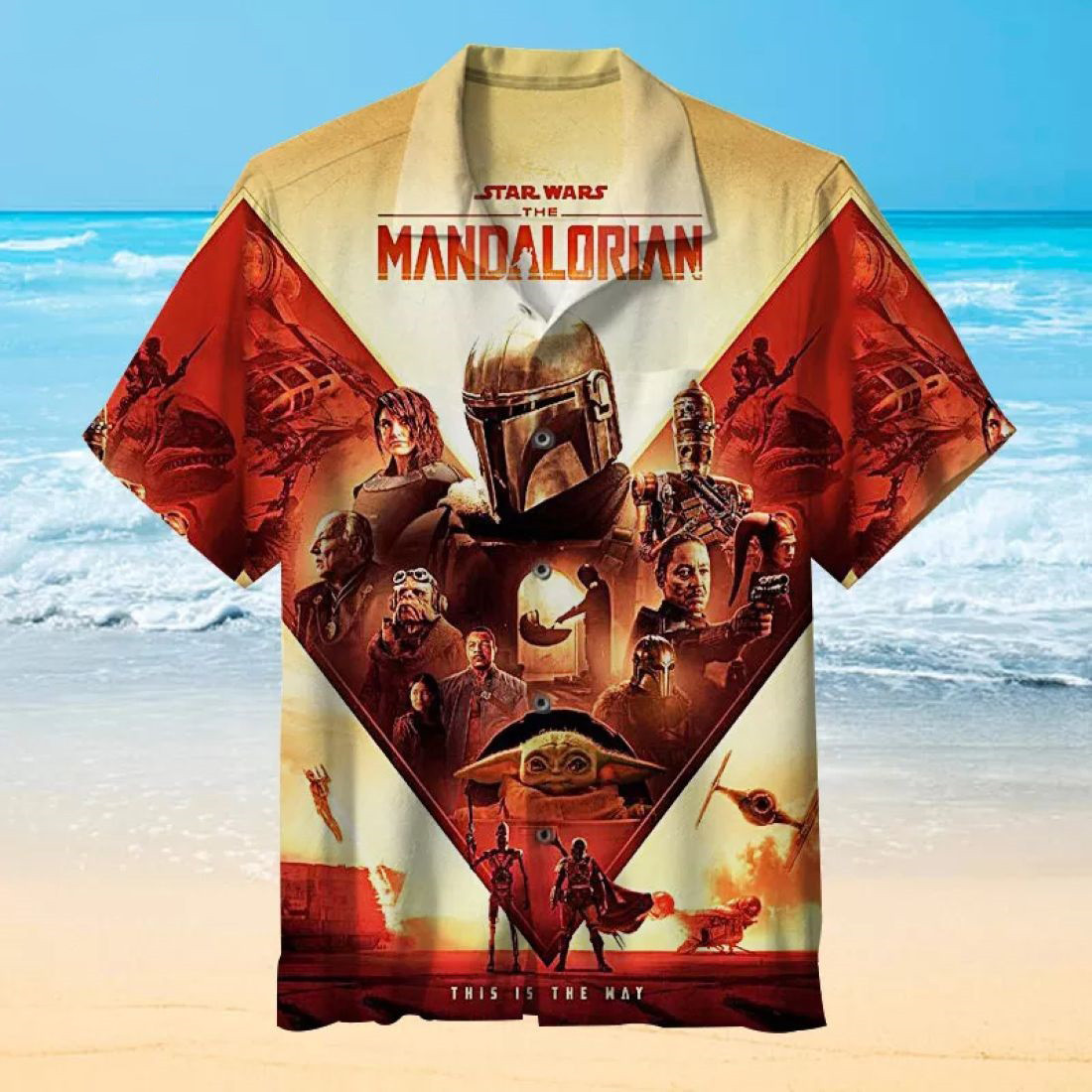 The Mandalorian This Is Way All Over Print Hawaii Shirt Ha109375