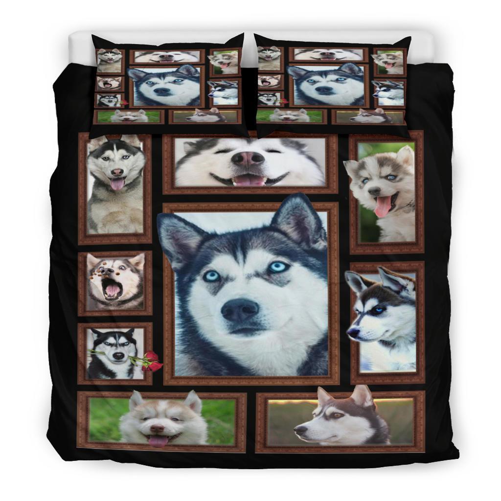 Quilt Husky Bedding – Duvet Cover And Pillowcase Set – Justbeperfect Shop