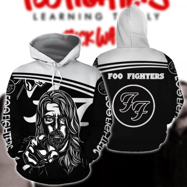 Foo Fighters 3D All Over Printed Unisex Hoodie S-5Xl Gift
