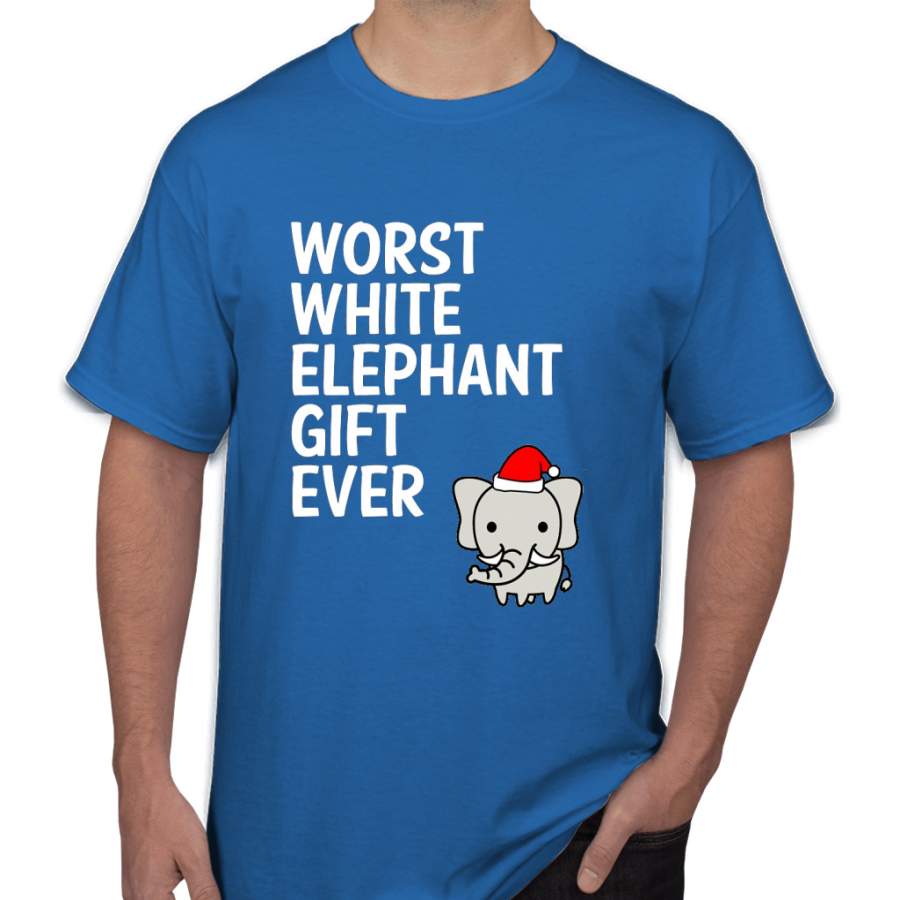 Worst White Elephant Gift Ever Funny Gag Humor Gifts Men T-Shirt