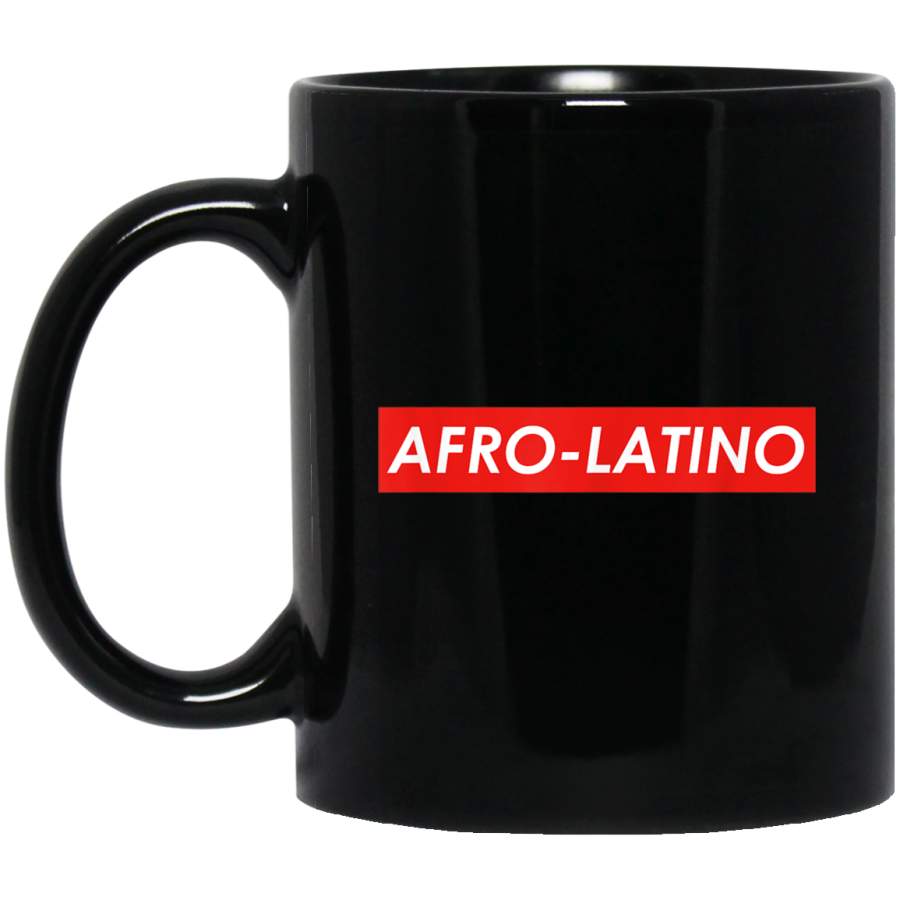 Afro Latino Black Mug