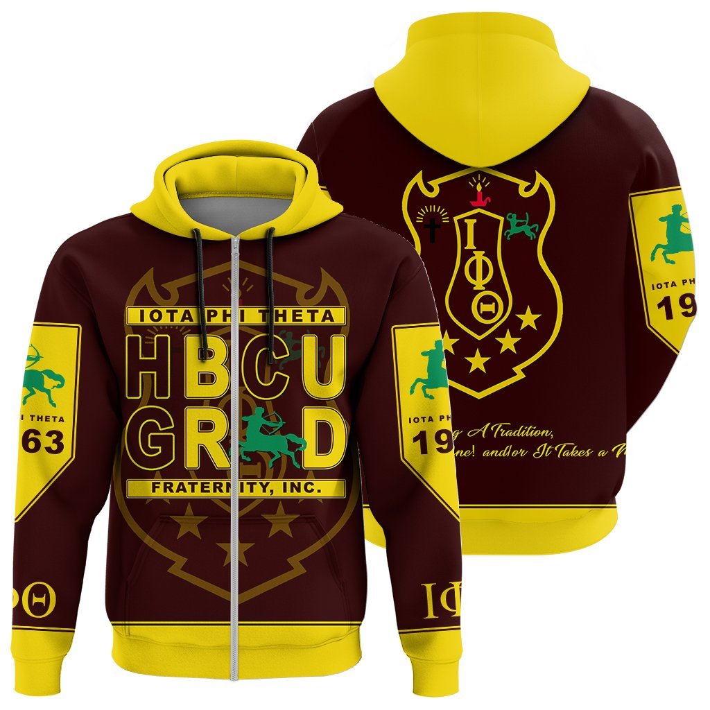 Masonstars Hoodie – Iota Phi Theta Zip Hoodie HBCU Style J1