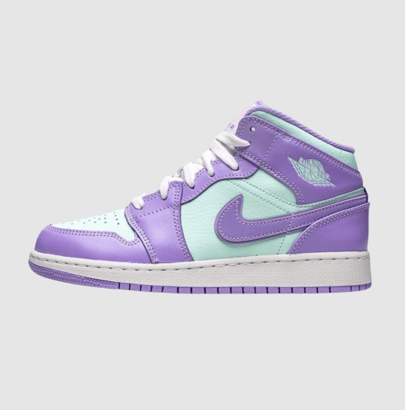 JD 1 Mid GS Purple Aqua 601016