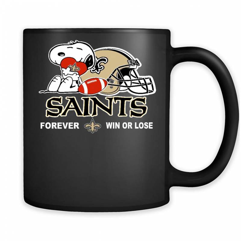 Snoopy New Orleans Saints Forever Win Or Lose – Mug