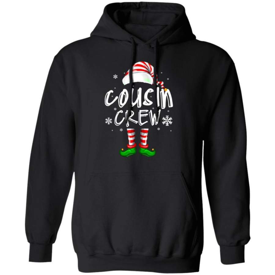 Cousin Crew  Gift ELF Matching Family Christmas Ugly Hoodie