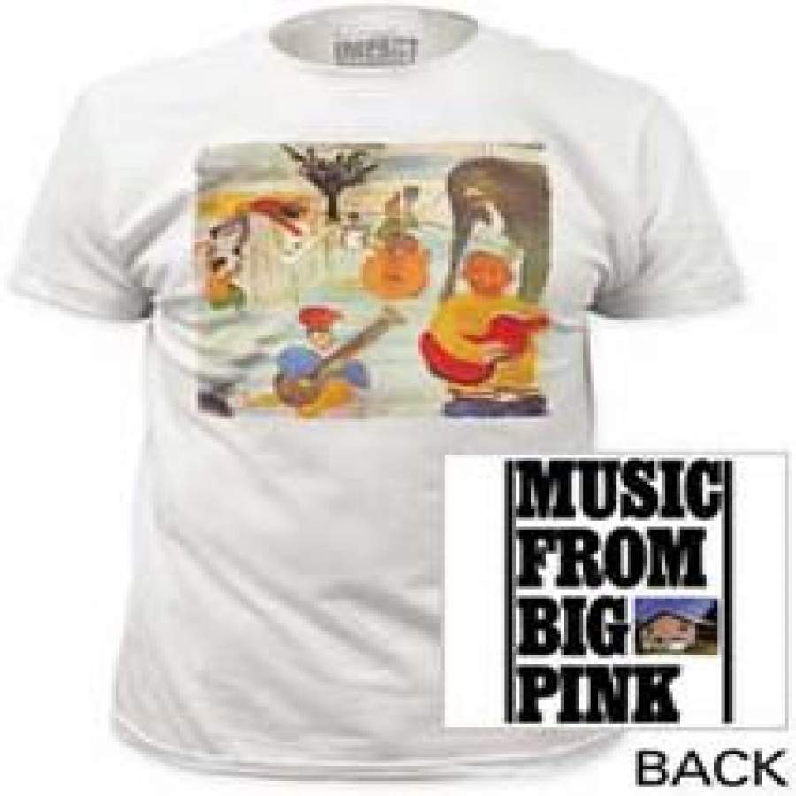 The Band Big Pink White T-Shirt