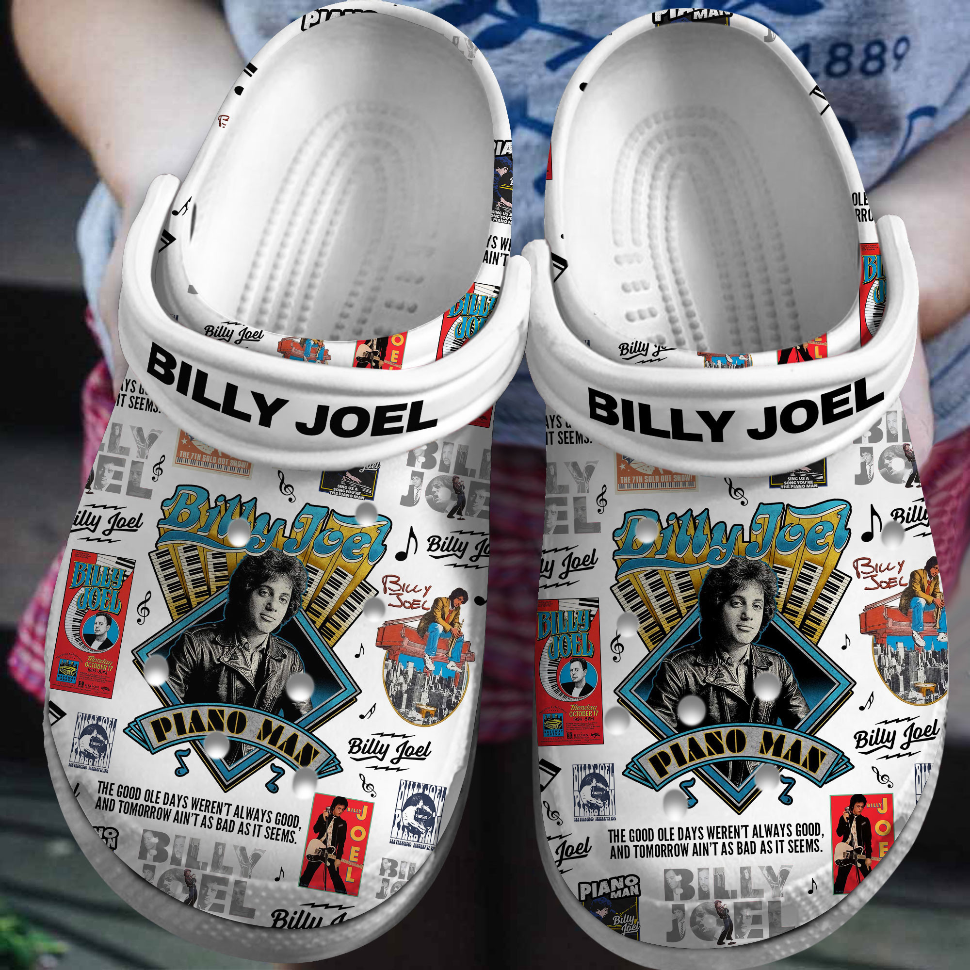 Billy Joel Crocss Clogs For Men Women And Kid 86Bprfpn
