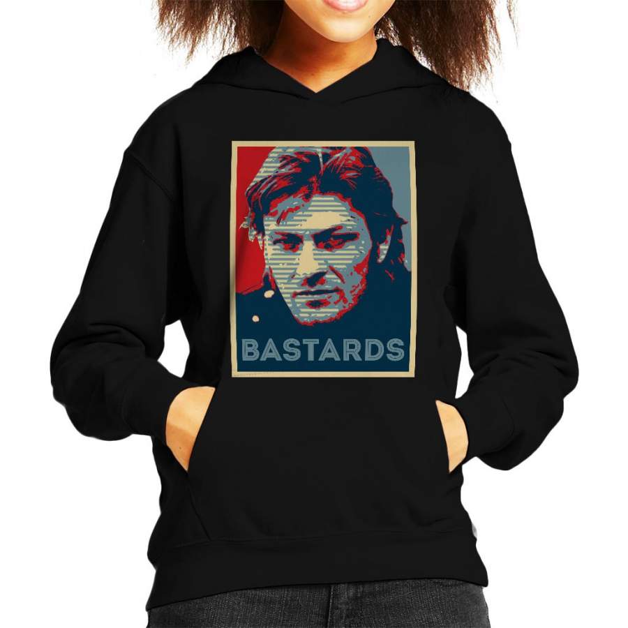 Sharpe Bastards Hope Poster Kid’s Hooded Sweatshirt