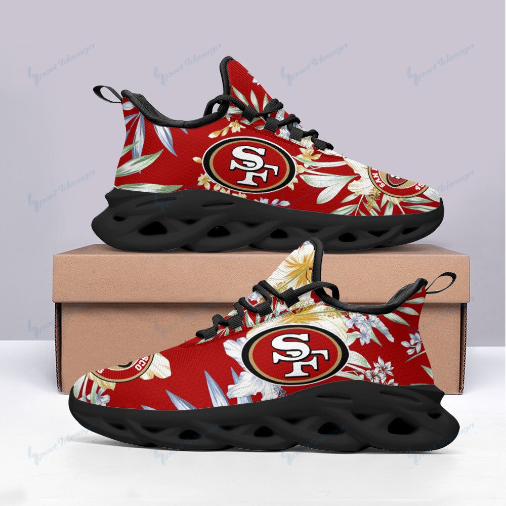 San Francisco 49Ers Yezy Running Sneakers Bb834