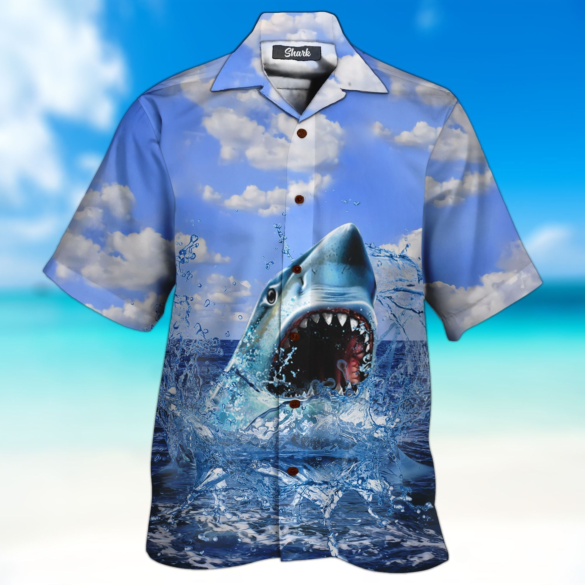 Shark Hawaiian Shirt | For Men & Women | Hw1397