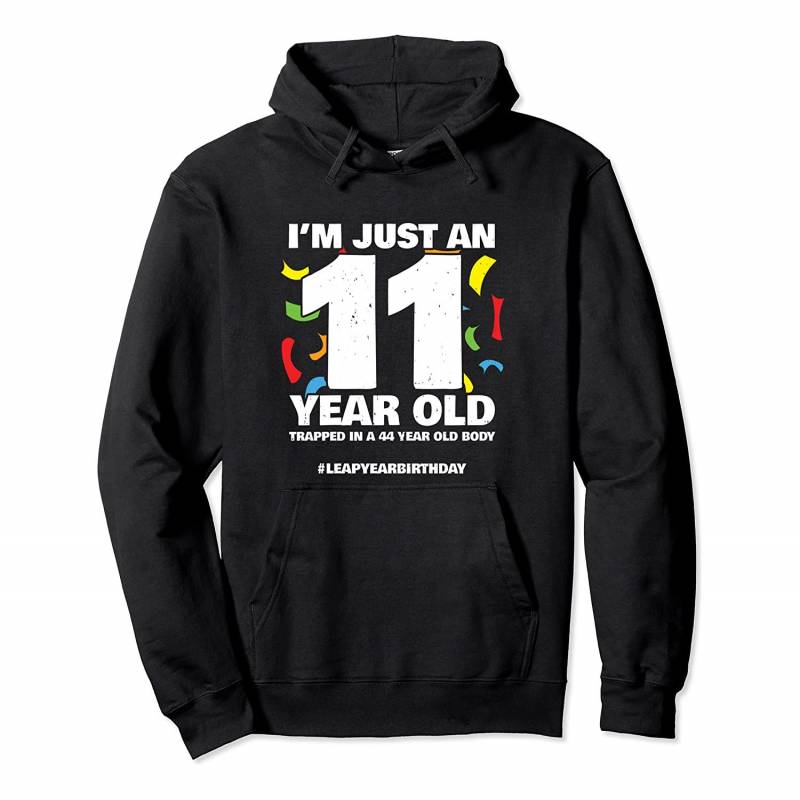 44 Year Old Birthday -Leap Year – 2020 Leap Day Birthday Pullover Hoodie