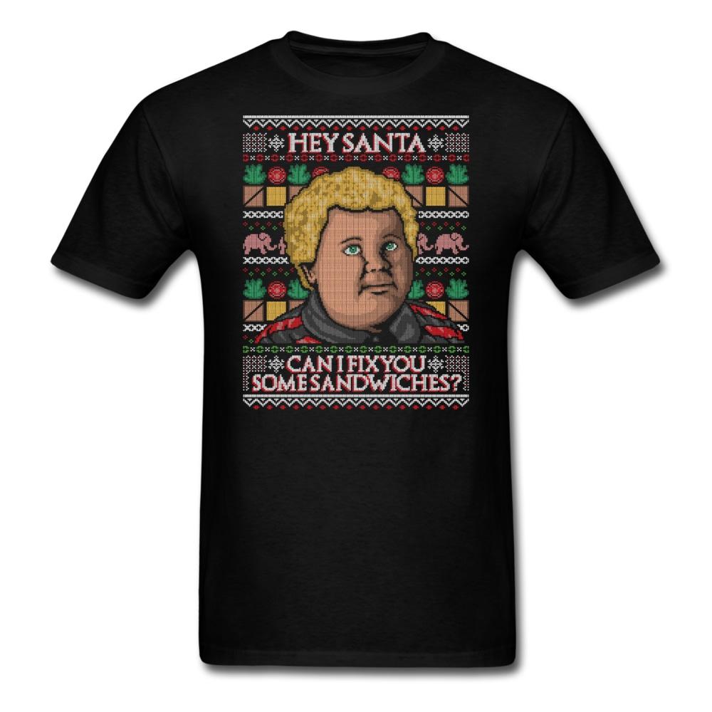 Bad Santa Sandwiches Ugly Sweater Design Unisex Classic T-Shirt